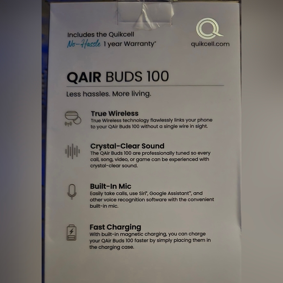 Q Air ear buds - Picture 2 of 3